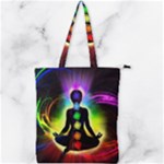 Chakra Design Double Zip Up Tote Bag