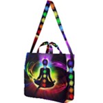 Chakra Design Square Shoulder Tote Bag