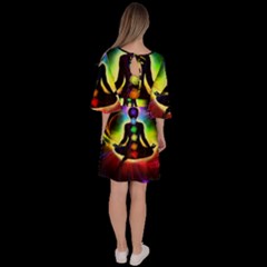 Velour Kimono Dress 