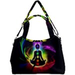 Chakra Design Double Compartment Shoulder Bag