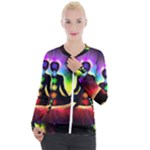 Chakra Design Casual Zip Up Jacket