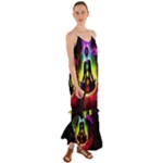 Chakra Design Cami Maxi Ruffle Chiffon Dress