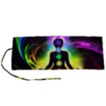 Chakra Design Roll Up Canvas Pencil Holder (S)