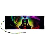 Chakra Design Roll Up Canvas Pencil Holder (M)