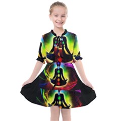 Kids  All Frills Chiffon Dress 
