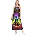 Chakra Design Boho Sleeveless Summer Dress