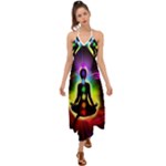 Chakra Design Halter Tie Back Dress 