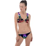 Chakra Design Ring Detail Crop Bikini Set