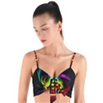 Chakra Design Woven Tie Front Bralet