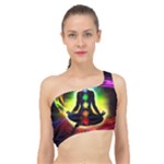 Chakra Design Spliced Up Bikini Top 