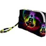 Chakra Design Wristlet Pouch Bag (Small)