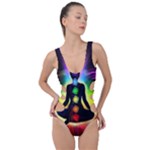 Chakra Design Side Cut Out Swimsuit