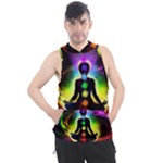 Chakra Design Men s Sleeveless Hoodie