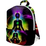 Chakra Design Zip Up Backpack