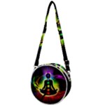 Chakra Design Crossbody Circle Bag