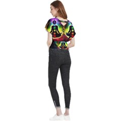Butterfly Chiffon Blouse 