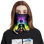 Chakra Design Face Covering Bandana (Two Sides)