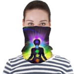 Chakra Design Face Seamless Bandana (Adult)