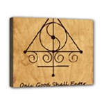 Only Good Shall Enter This House Canvas 10  x 8  (Stretched)
