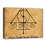 Only Good Shall Enter This House Canvas 16  x 12  (Stretched)