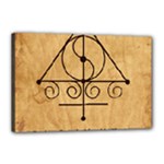 Only Good Shall Enter This House Canvas 18  x 12  (Stretched)