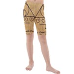 Only Good Shall Enter This House Kids  Mid Length Swim Shorts