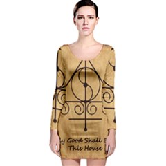 Long Sleeve Bodycon Dress 