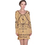 Only Good Shall Enter This House Long Sleeve Nightdress