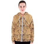 Only Good Shall Enter This House Women s Zipper Hoodie