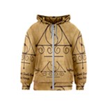 Only Good Shall Enter This House Kids  Zipper Hoodie