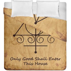 Only Good Shall Enter This House Duvet Cover Double Side (King Size) from ArtsNow.com