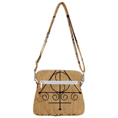 Zipper Messenger Bag 
