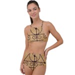 Only Good Shall Enter This House High Waist Tankini Set