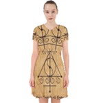 Only Good Shall Enter This House Adorable in Chiffon Dress