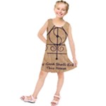 Only Good Shall Enter This House Kids  Tunic Dress