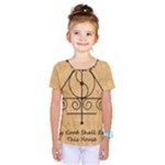 Only Good Shall Enter This House Kids  One Piece Tee