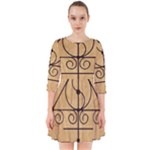 Only Good Shall Enter This House Smock Dress
