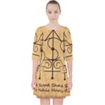 Only Good Shall Enter This House Pocket Dress
