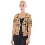 Only Good Shall Enter This House Cropped Button Cardigan