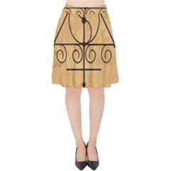 Velvet High Waist Skirt 