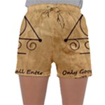Only Good Shall Enter This House Sleepwear Shorts