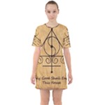 Only Good Shall Enter This House Sixties Short Sleeve Mini Dress
