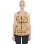 Only Good Shall Enter This House Piece Up Tank Top