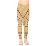 Only Good Shall Enter This House Kids  Leggings