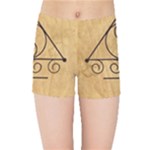 Only Good Shall Enter This House Kids  Sports Shorts