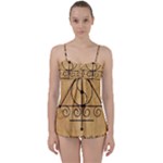Only Good Shall Enter This House Babydoll Tankini Set
