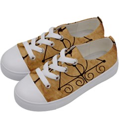 Kids  Low Top Canvas Sneakers 