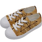 Only Good Shall Enter This House Kids  Low Top Canvas Sneakers