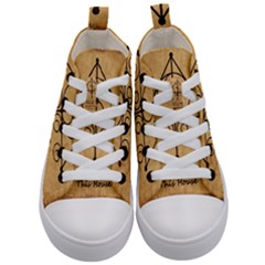 Kids  Mid-Top Canvas Sneakers 