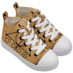 Kids  Mid-Top Canvas Sneakers 